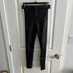 David Lerner Tuxedo Ankle Zip Leggings (sz S)